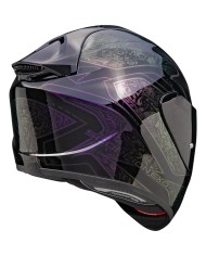 CASCO SCORPION EXO-1400 EVO II AIR FANTASY BLACK-CHAMELEON