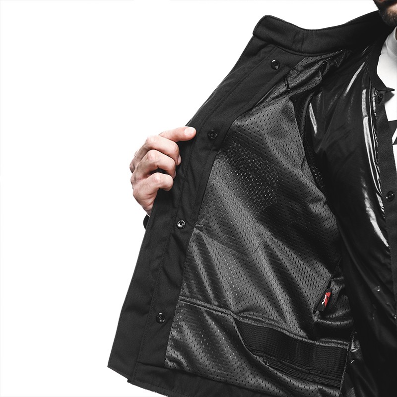 CHAQUETA DAINESE AIR-FRAME 3 TEX NEGRO/BLANCO