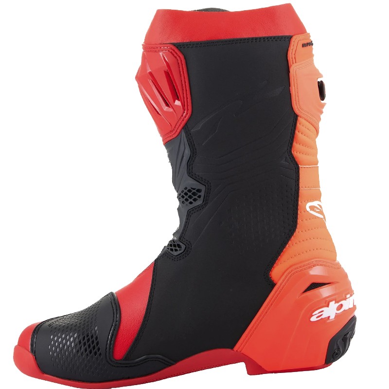 BOTAS ALPINESTARS SUPERTECH R BRIGHT RED/RED FLUO