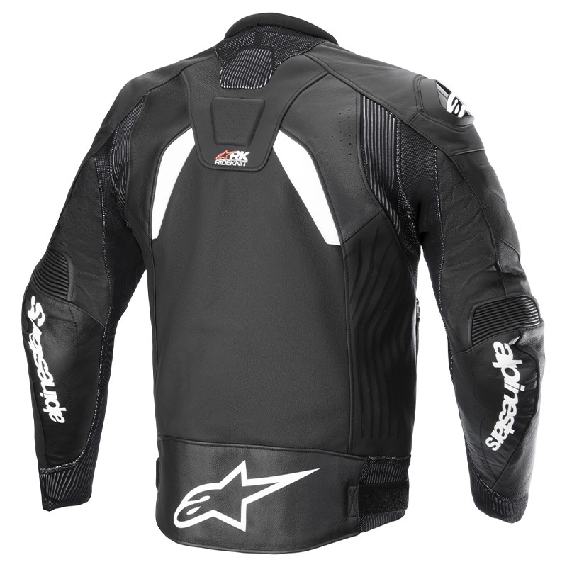 CHAQUETA ALPINESTARS GP PLUS R V4 RIDEKNIT BLACK/WHITE