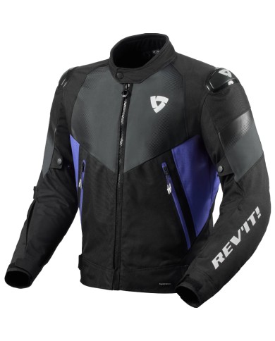 CHAQUETA REVIT CONTROL H2O NEGRO/AZUL