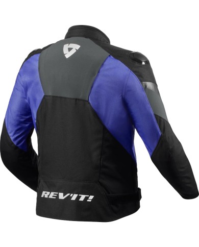 CHAQUETA REVIT CONTROL H2O NEGRO/AZUL
