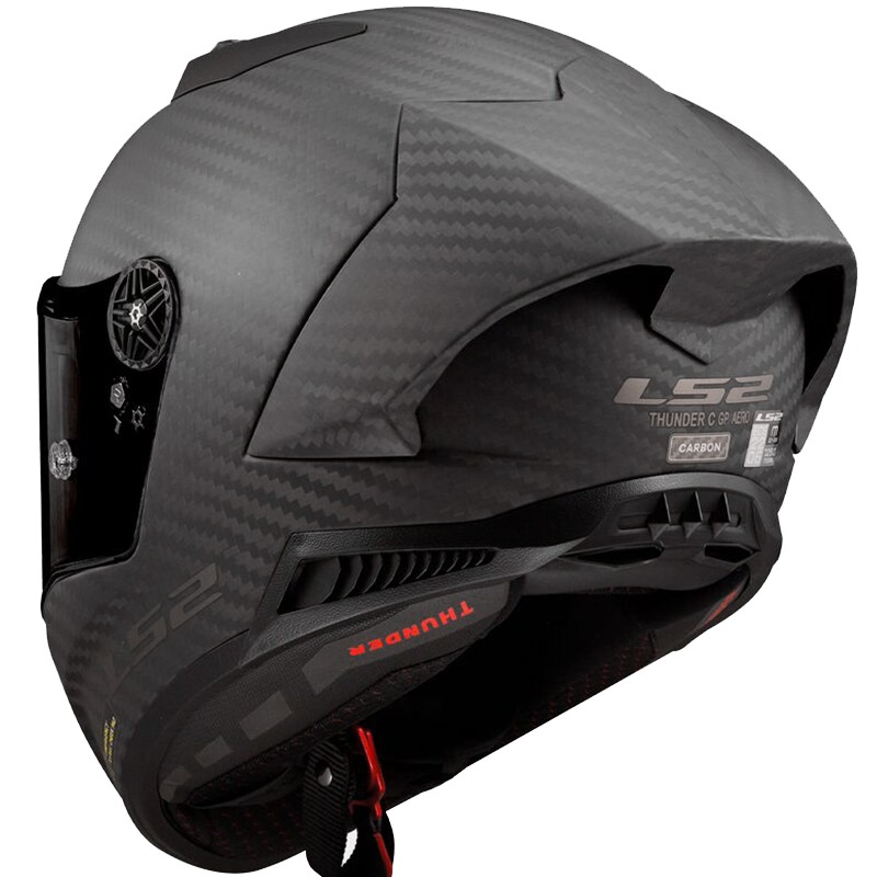 CASCO LS2 THUNDER CARBON GP AERO SPOILER MATT BLACK-06