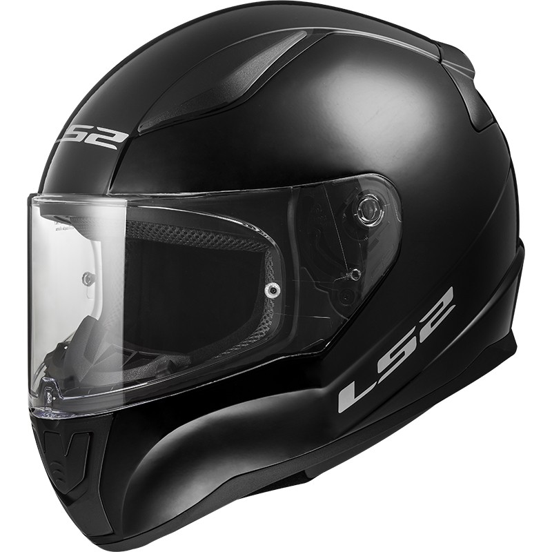 CASCO LS2 RAPID II NEGRO BRILLO