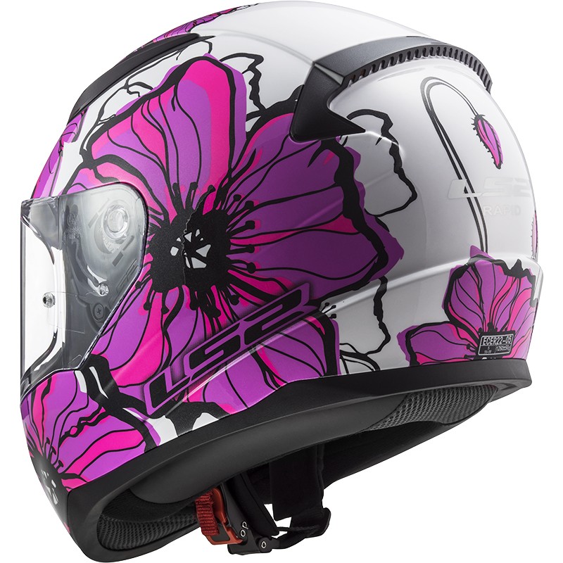 CASCO LS2 RAPID II POPPIES PINK