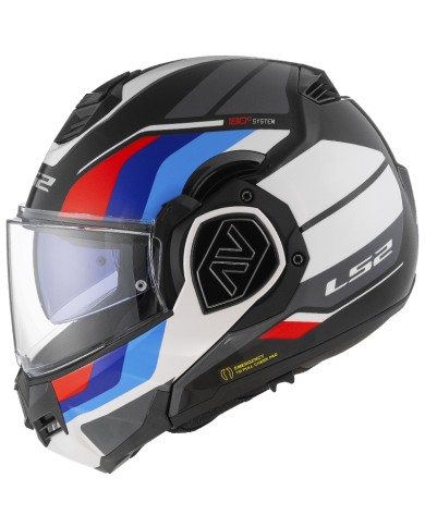 CASCO LS2 ADVANT MODULAR SPORT BLACK/BLUE/RED