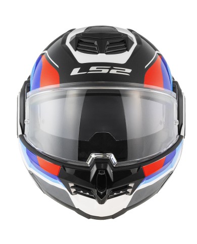CASCO LS2 ADVANT MODULAR SPORT BLACK/BLUE/RED