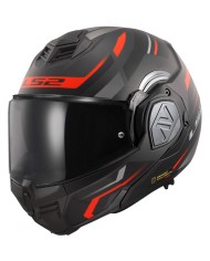 CASCO LS2 ADVANT MODULAR KUKA MATT BLACK/RED