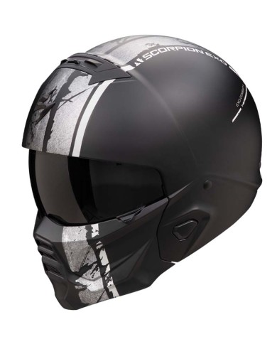 CASCO SCORPION EXO-COMBAT II LORD BLACK MATT/GREY