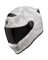 CASCO SCORPION COVERT FX DRAGON MATT GREY/SILVER