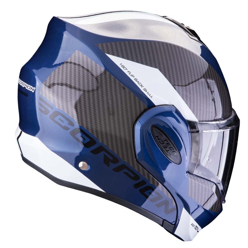 CASCO SCORPION EXO-TECH EVO TEAM BLUE/BLACK/WHITE