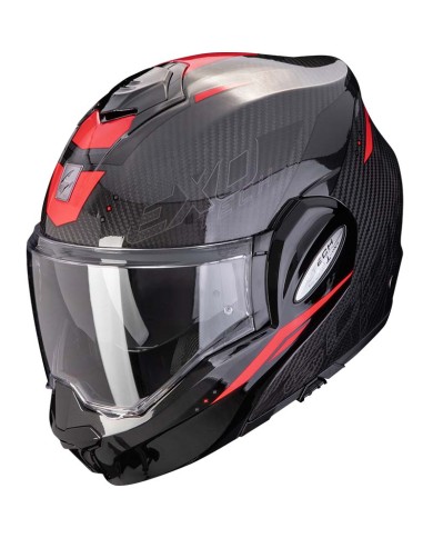 CASCO SCORPION EXO-TECH EVO CARBON ROVER BLACK/RED