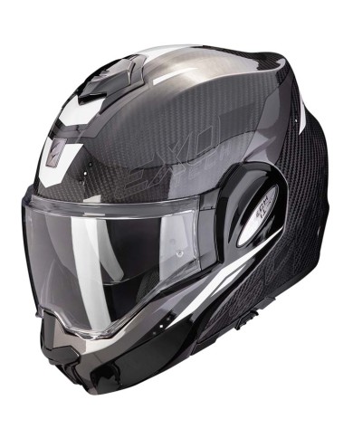 CASCO SCORPION EXO-TECH EVO CARBON ROVER BLACK/WHITE