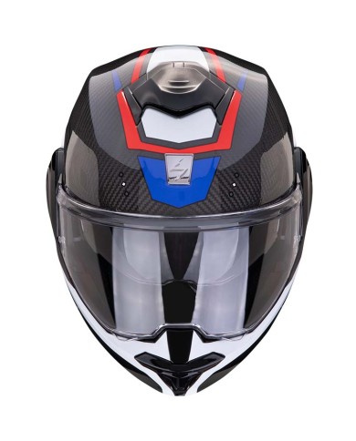 CASCO SCORPION EXO-TECH EVO CARBON ROVER BLACK/RED/BLUE