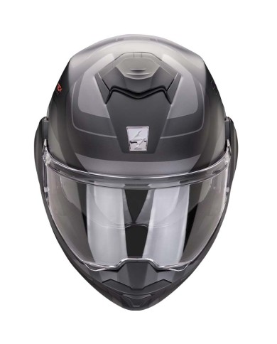 CASCO SCORPION EXO-TECH EVO PRO COMMUTA MATT BLACK/SILVER