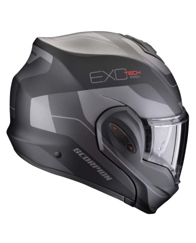CASCO SCORPION EXO-TECH EVO PRO COMMUTA MATT BLACK/SILVER