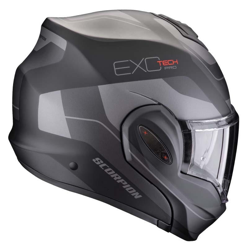 CASCO SCORPION EXO-TECH EVO PRO COMMUTA MATT BLACK/SILVER