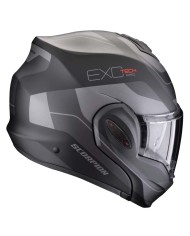 CASCO SCORPION EXO-TECH EVO PRO COMMUTA MATT BLACK/SILVER