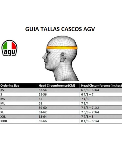 CASCO AGV IRIDES SAKAI