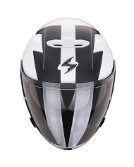 CASCO SCORPION EXO-230 QR MATT WHITE/BLACK