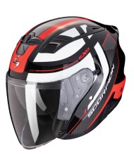 CASCO SCORPION EXO-230 PUL BLACK/RED