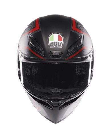 CASCO AGV K1 S SLING MATT BLACK/RED