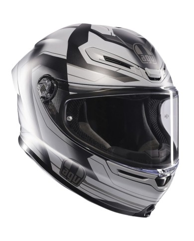 CASCO AGV K6 S ULTRASONIC MATT BLACK/GREY
