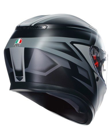 CASCO AGV K3 E2206 COMPOUND MATT BLACK/GREY