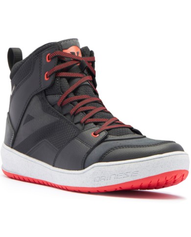ZAPATILLAS DAINESE SUBURB D-WP BLACK/WHITE/RED-LAVA