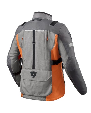 CHAQUETA REVIT SAND 4 H2O GRIS/NARANJA