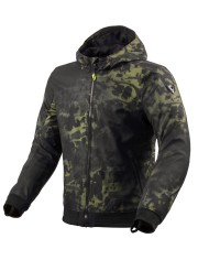 CHAQUETA REVIT SAROS WB NEGRO/VERDE OSCURO