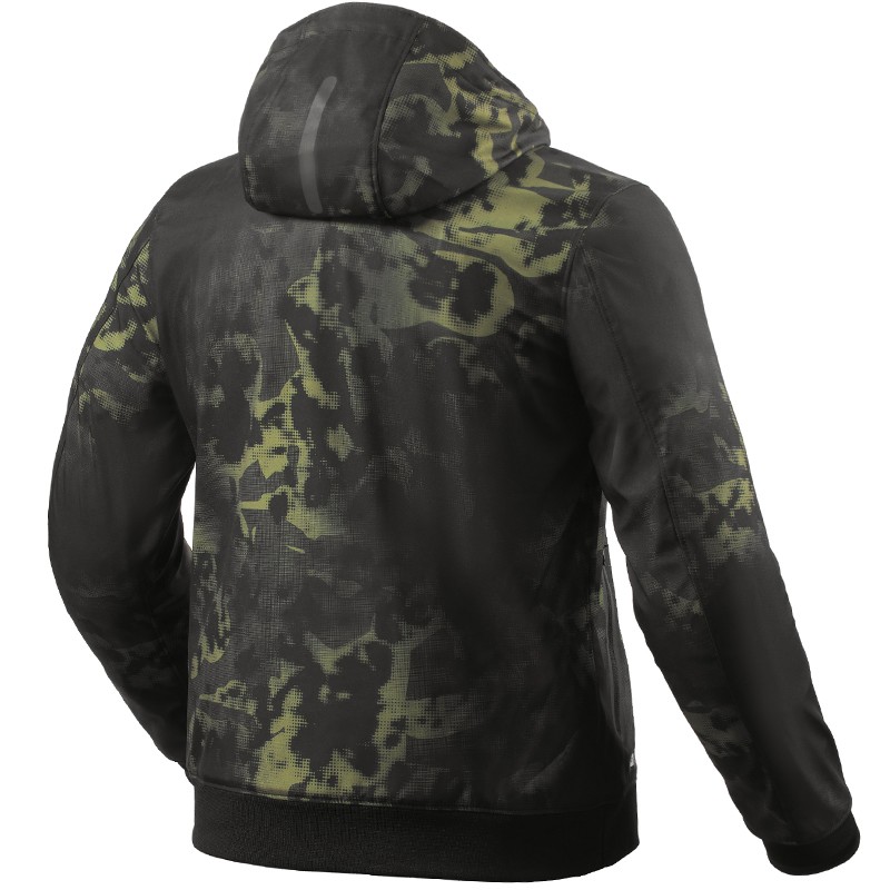 CHAQUETA REVIT SAROS WB NEGRO/VERDE OSCURO