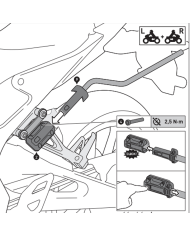 PACK SW-MOTECH DE ALFORJAS Y SEPARADORES PRO BLAZE H TRIUMPH BC.HTA.11.740.36000
