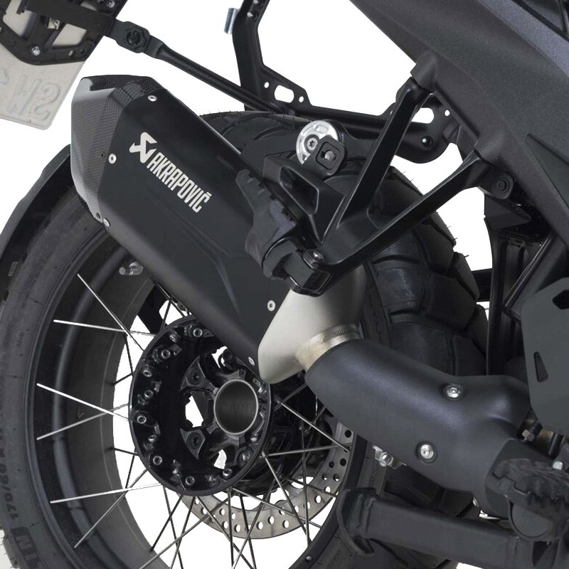 PACK MALETAS LATERALES + ESCAPE AKRAPOVIC + SOPORTES SW-MOTECH BMW KFT.07.975.72001/B