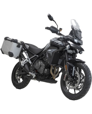 PACK MALETAS LATERALES + ESCAPE AKRAPOVIC + SOPORTES SW-MOTECH KFT.11.953.72002/S