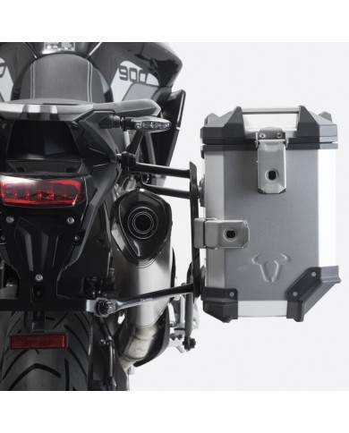 PACK MALETAS LATERALES + ESCAPE AKRAPOVIC + SOPORTES SW-MOTECH KFT.11.953.72002/S