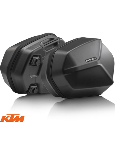 PACK MALETAS LATERALES + SOPORTES + BOLSAS SW-MOTECH AERO ABS KTM KFT.04.521.60101/B
