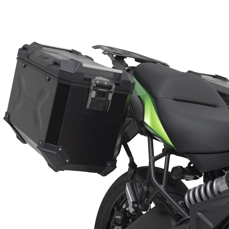 PACK MALETAS LATERALES + BAUL + BOLSAS + SOPORTES SW-MOTECH KAWASAKI ADV.08.518.75000/B