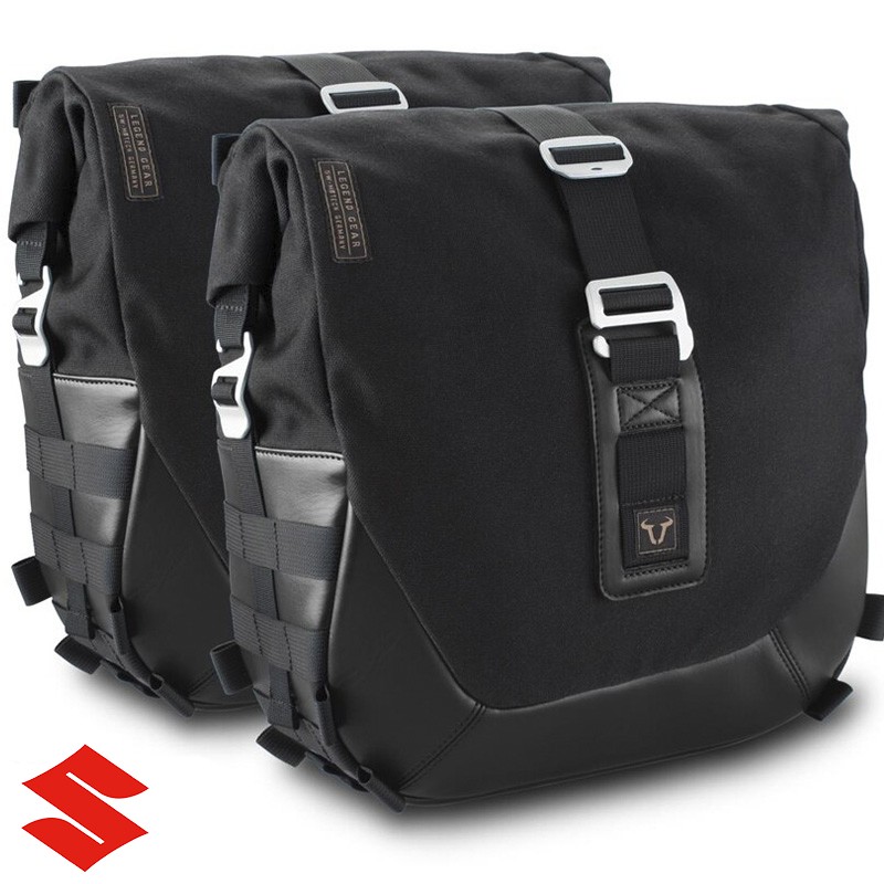 PACK SW-MOTECH DE ALFORJAS Y SOPORTES LEGEND GEAR LC2 BLACK EDITION SUZUKI BC.HTA.05.876.20100