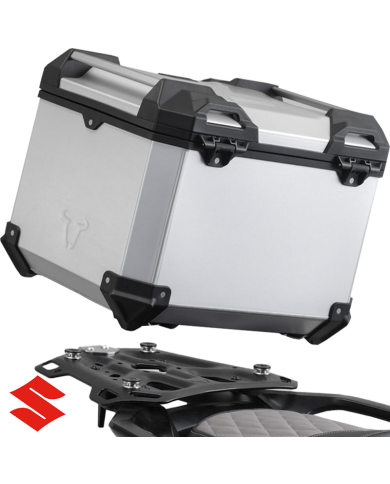 PACK SW-MOTECH BAUL 38L + HERRAJES + BOLSA SUZUKI GPT.05.845.70000/S
