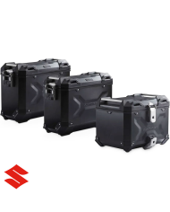 PACK MALETAS LATERALES + BAUL + BOLSAS + SOPORTES SW-MOTECH SUZUKI ADV.05.601.75000/B