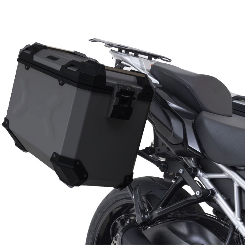 PACK MALETAS LATERALES + BAUL + BOLSAS + SOPORTES SW-MOTECH SUZUKI ADV.05.601.75000/B