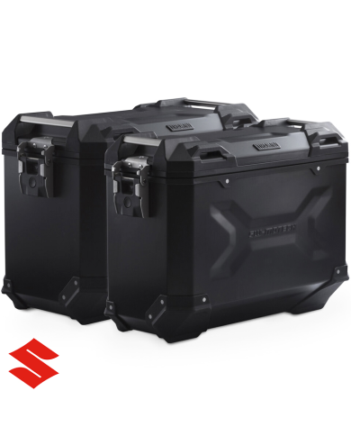 PACK MALETAS LATERALES + BOLSAS + SOPORTES SW-MOTECH SUZUKI KFT.05.601.70100/B