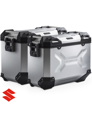PACK MALETAS LATERALES + BOLSAS + SOPORTES SW-MOTECH SUZUKI KFT.05.601.70100/S