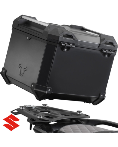 PACK SW-MOTECH BAUL 38L + HERRAJES + BOLSA SUZUKI GPT.05.601.70000/B