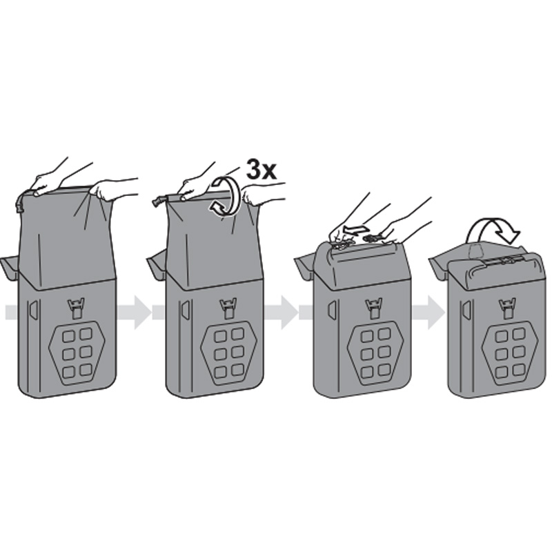 PACK SW-MOTECH DE ALFORJAS Y SOPORTES SYSBAG WP L/L YAMAHA BC.SYS.06.921.21000/B