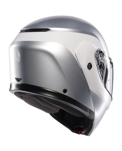 CASCO AGV STREETMODULAR LEVICO MATT DOUBLE LIGHT GREY