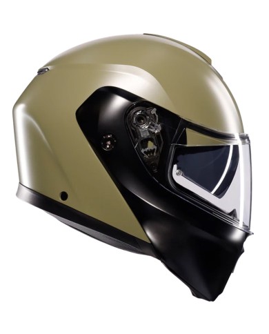 CASCO AGV STREETMODULAR MONO MATT PASTELLO GREEN/BLACK