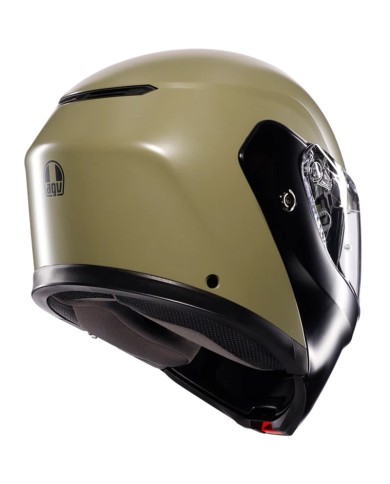 CASCO AGV STREETMODULAR MONO MATT PASTELLO GREEN/BLACK
