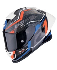 CASCO SCORPION EXO-R1 EVO II AIR COUP NEGRO/ROJO/AZUL